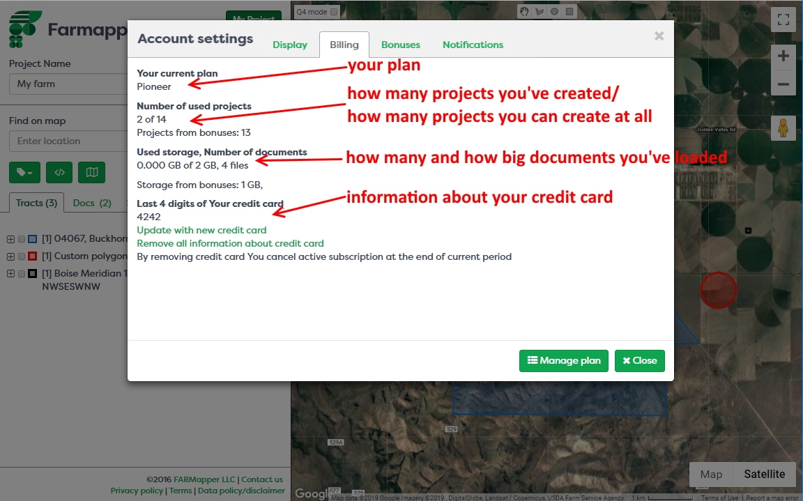 Figure 4: Account settings window